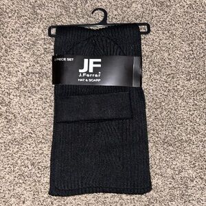 J.Ferrar hat & scarf nwt
